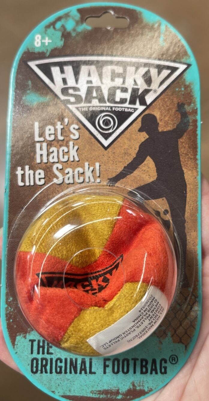 Wham-O Striker Hacky Sack The Original Footbag New Sealed Original Packaging